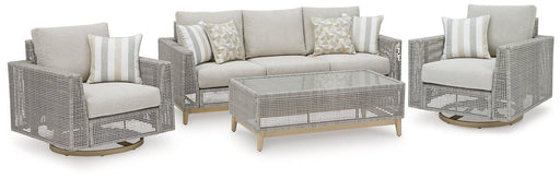 Seton Creek Outdoor Upholstery Set - Furniture Bros & Mattress (Bolingbrook, IL)