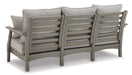 Visola Outdoor Sofa and Loveseat Set - Furniture Bros & Mattress (Bolingbrook, IL)