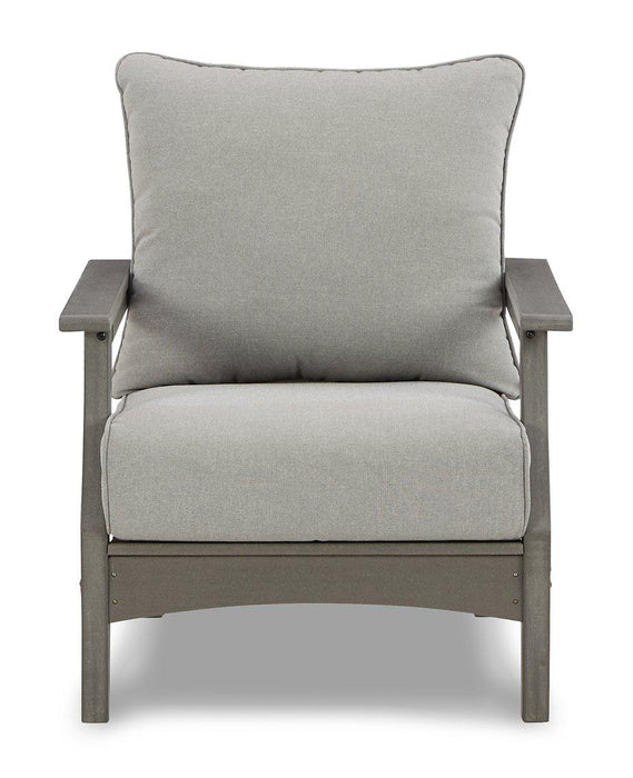 Visola Outdoor Sofa and Loveseat Set - Furniture Bros & Mattress (Bolingbrook, IL)