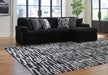 Midnight-Madness Sectional Sofa with Chaise - Furniture Bros & Mattress (Bolingbrook, IL)