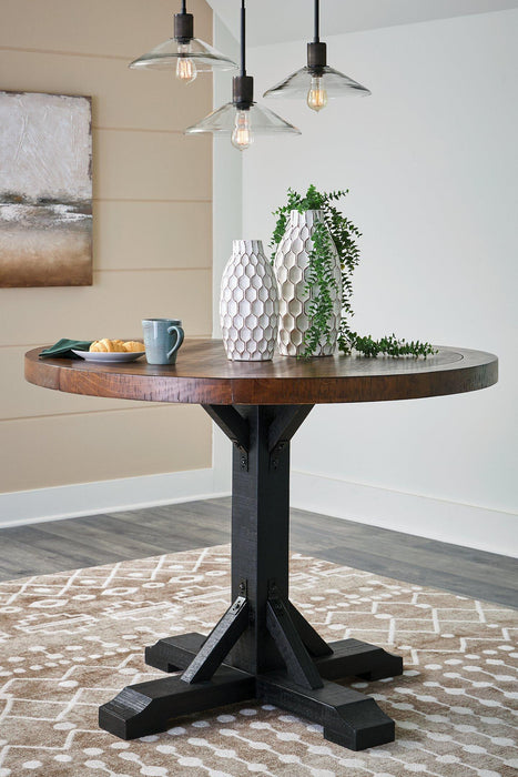 Valebeck Counter Height Dining Table - Furniture Bros & Mattress (Bolingbrook, IL)