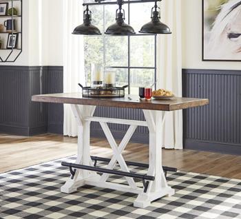Valebeck Counter Height Dining Table - Furniture Bros & Mattress (Bolingbrook, IL)