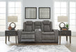 Next-Gen DuraPella Power Reclining Loveseat with Console - Furniture Bros & Mattress (Bolingbrook, IL)
