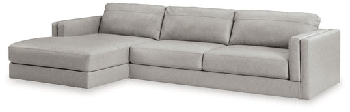Amiata Sectional with Chaise - Furniture Bros & Mattress (Bolingbrook, IL)