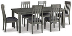 Hallanden Dining Room Set - Furniture Bros & Mattress (Bolingbrook, IL)