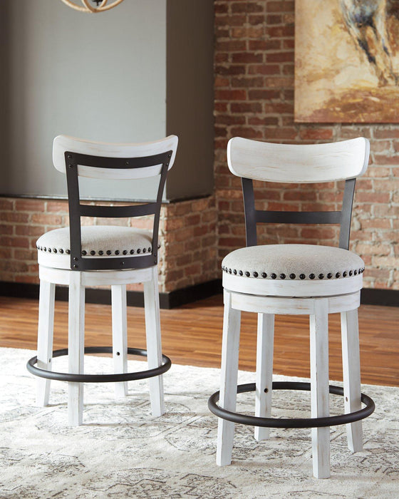 Valebeck Counter Height Bar Stool - Furniture Bros & Mattress (Bolingbrook, IL)