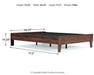 Calverson Bed and Mattress Set - Furniture Bros & Mattress (Bolingbrook, IL)