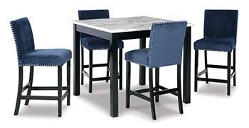 Cranderlyn Counter Height Dining Table and Bar Stools (Set of 5) - Furniture Bros & Mattress (Bolingbrook, IL)