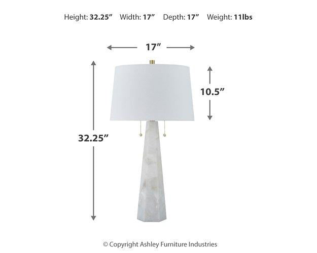 Laurellen Lamp Set - Furniture Bros & Mattress (Bolingbrook, IL)
