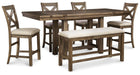 Moriville Counter Height Dining Set - Furniture Bros & Mattress (Bolingbrook, IL)