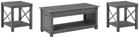 Freedan Occasional Table Set - Furniture Bros & Mattress (Bolingbrook, IL)