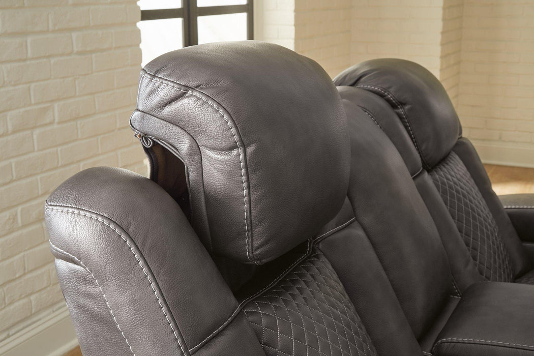Fyne-Dyme Power Recliner - Furniture Bros & Mattress (Bolingbrook, IL)