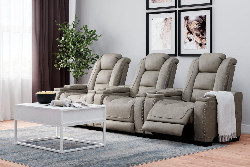 The Man-Den Living Room Set - Furniture Bros & Mattress (Bolingbrook, IL)