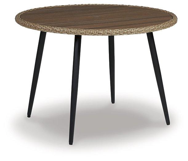 Amaris Outdoor Dining Set - Furniture Bros & Mattress (Bolingbrook, IL)