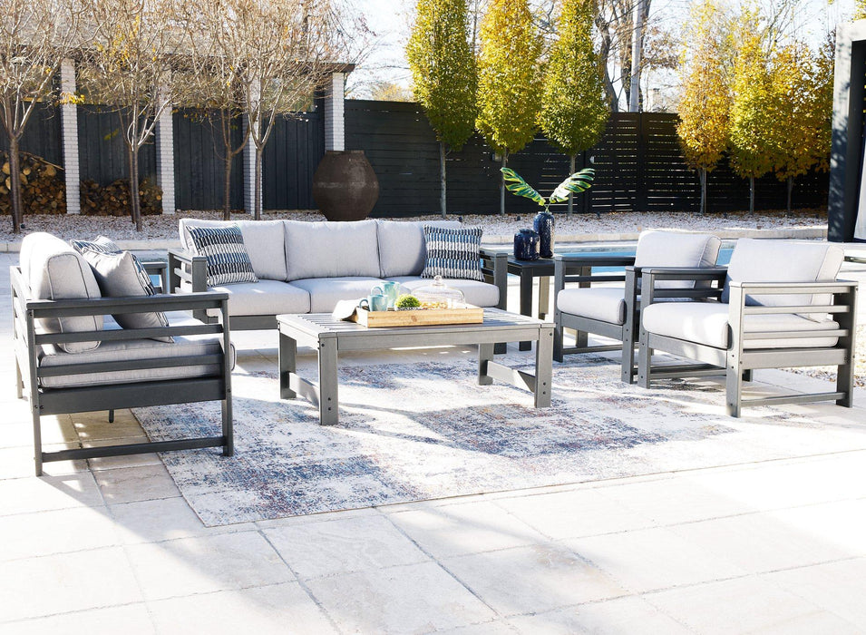 Amora Outdoor Seating Set - Furniture Bros & Mattress (Bolingbrook, IL)