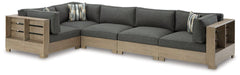 Citrine Park Outdoor Sectional - Furniture Bros & Mattress (Bolingbrook, IL)