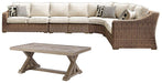 Beachcroft Outdoor Seating Set - Furniture Bros & Mattress (Bolingbrook, IL)