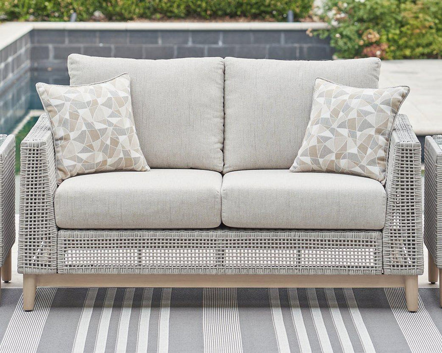 Seton Creek Outdoor Seating Set - Furniture Bros & Mattress (Bolingbrook, IL)