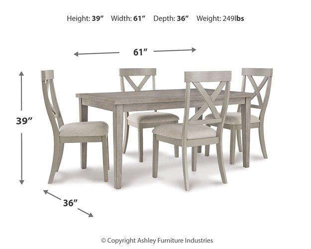 Parellen Dining Room Set - Furniture Bros & Mattress (Bolingbrook, IL)