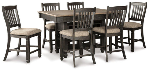 Tyler Creek Counter Height Dining Set - Furniture Bros & Mattress (Bolingbrook, IL)