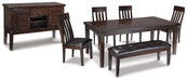 Haddigan Dining Set - Furniture Bros & Mattress (Bolingbrook, IL)