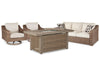 Beachcroft Outdoor Seating Set - Furniture Bros & Mattress (Bolingbrook, IL)