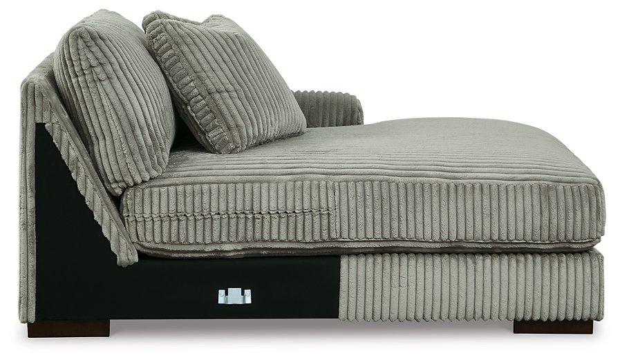 Lindyn Sectional with Double Chaise - Furniture Bros & Mattress (Bolingbrook, IL)