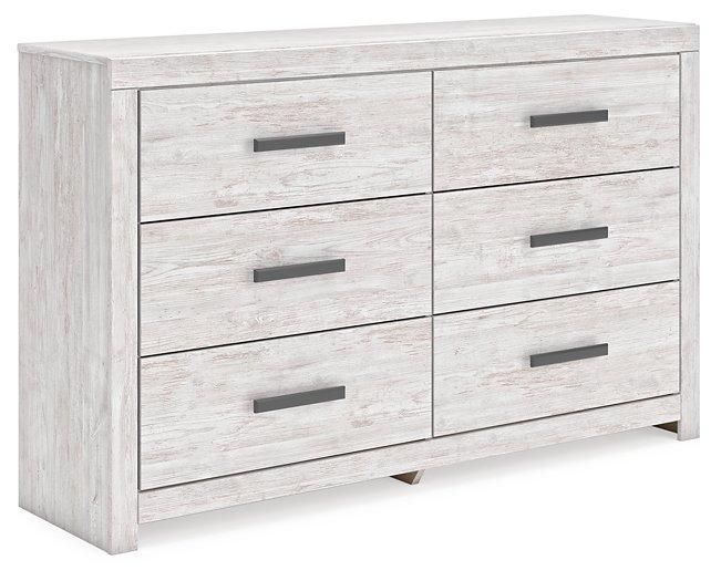 Cayboni Dresser and Mirror - Furniture Bros & Mattress (Bolingbrook, IL)