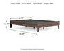 Calverson Bed and Mattress Set - Furniture Bros & Mattress (Bolingbrook, IL)