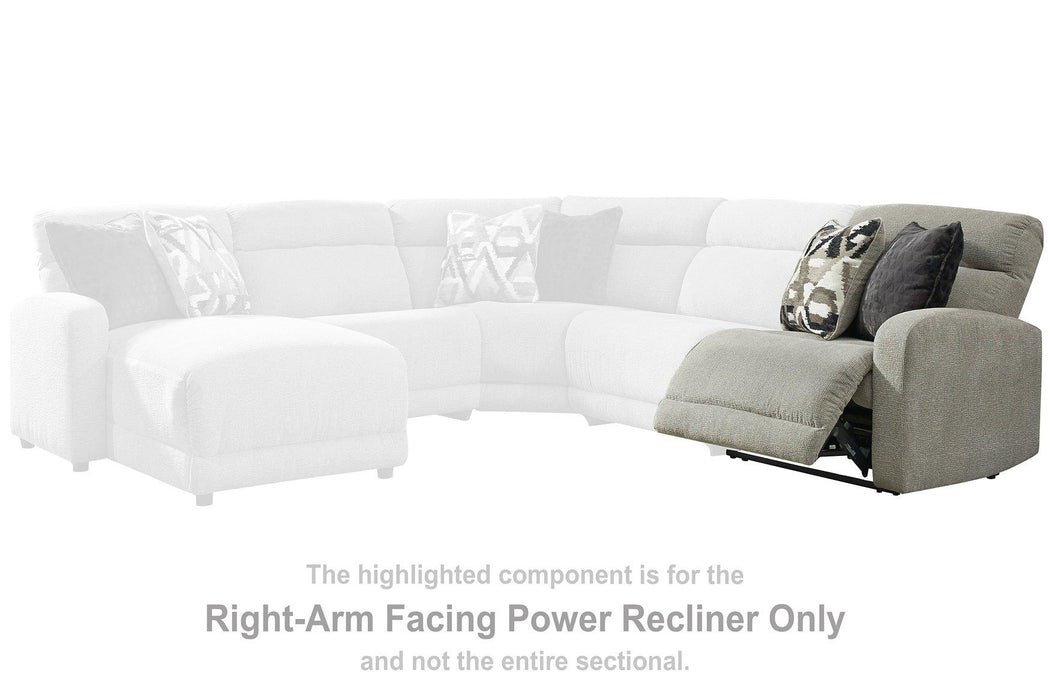 Colleyville Power Reclining Sectional with Chaise - Furniture Bros & Mattress (Bolingbrook, IL)