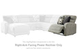 Colleyville Power Reclining Sectional with Chaise - Furniture Bros & Mattress (Bolingbrook, IL)