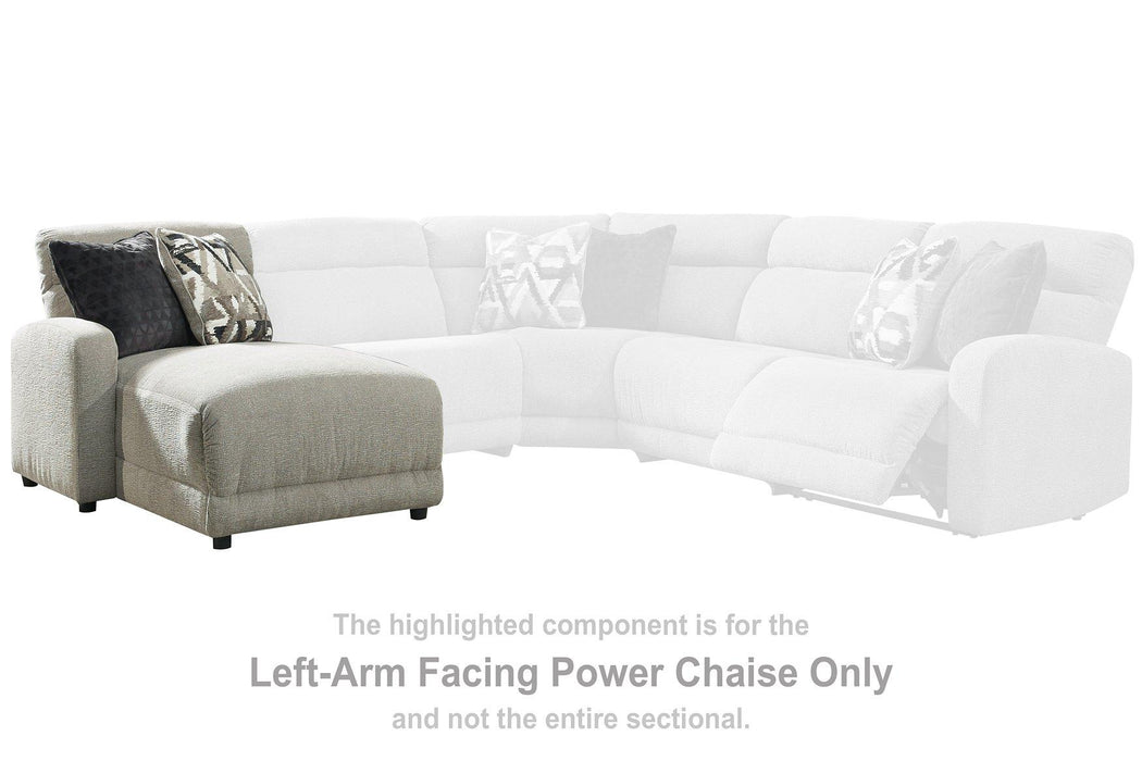 Colleyville Power Reclining Sectional with Chaise - Furniture Bros & Mattress (Bolingbrook, IL)