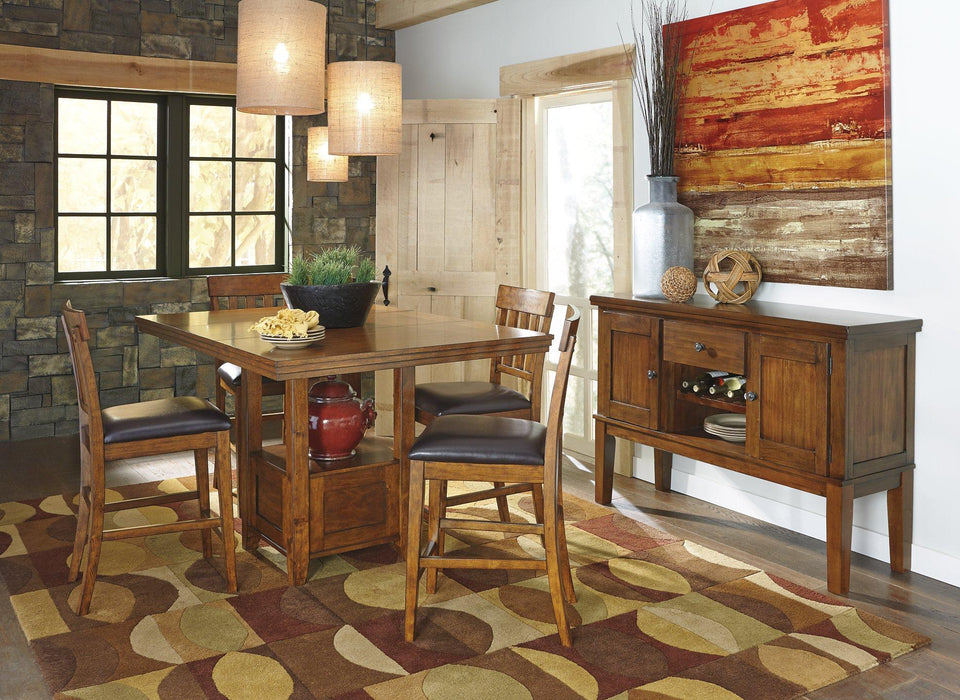 Ralene Counter Height Dining Set - Furniture Bros & Mattress (Bolingbrook, IL)