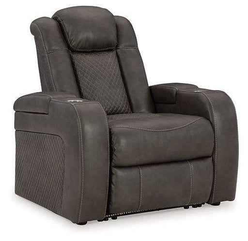 Fyne-Dyme Power Recliner - Furniture Bros & Mattress (Bolingbrook, IL)