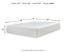 Chime 12 Inch Memory Foam Mattress in a Box - Furniture Bros & Mattress (Bolingbrook, IL)