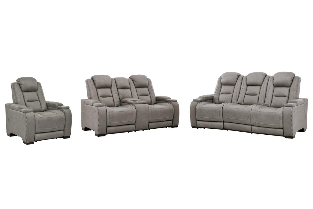 The Man-Den Living Room Set - Furniture Bros & Mattress (Bolingbrook, IL)
