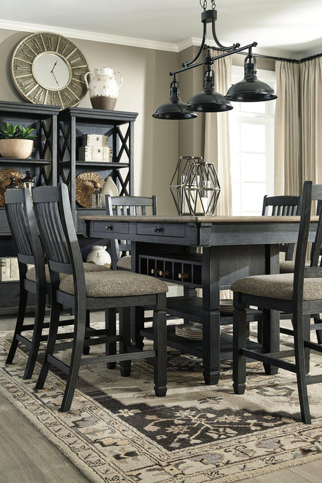 Tyler Creek Counter Height Dining Set - Furniture Bros & Mattress (Bolingbrook, IL)