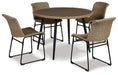 Amaris Outdoor Dining Set - Furniture Bros & Mattress (Bolingbrook, IL)