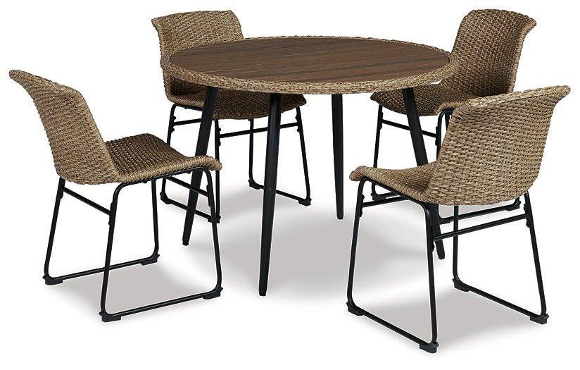Amaris Outdoor Dining Set - Furniture Bros & Mattress (Bolingbrook, IL)