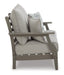 Visola Outdoor Sofa and Loveseat Set - Furniture Bros & Mattress (Bolingbrook, IL)