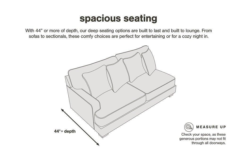 Lindyn Sectional with Chaise - Furniture Bros & Mattress (Bolingbrook, IL)