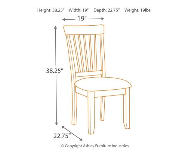 Berringer Dining Chair Set - Furniture Bros & Mattress (Bolingbrook, IL)