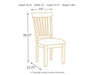 Berringer Dining Chair Set - Furniture Bros & Mattress (Bolingbrook, IL)