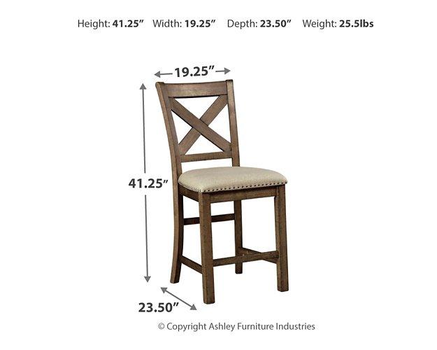 Moriville Counter Height Dining Set - Furniture Bros & Mattress (Bolingbrook, IL)