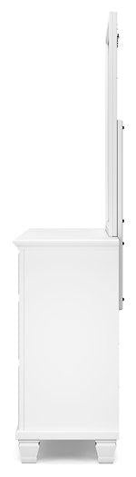 Fortman Dresser and Mirror - Furniture Bros & Mattress (Bolingbrook, IL)