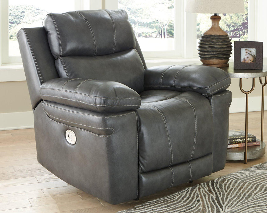 Edmar Power Recliner - Furniture Bros & Mattress (Bolingbrook, IL)