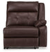 Punch Up Power Reclining Sectional Loveseat with Console - Furniture Bros & Mattress (Bolingbrook, IL)