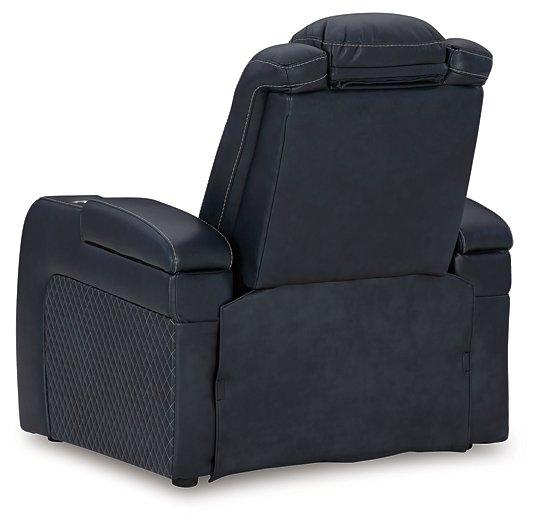 Fyne-Dyme Power Recliner - Furniture Bros & Mattress (Bolingbrook, IL)