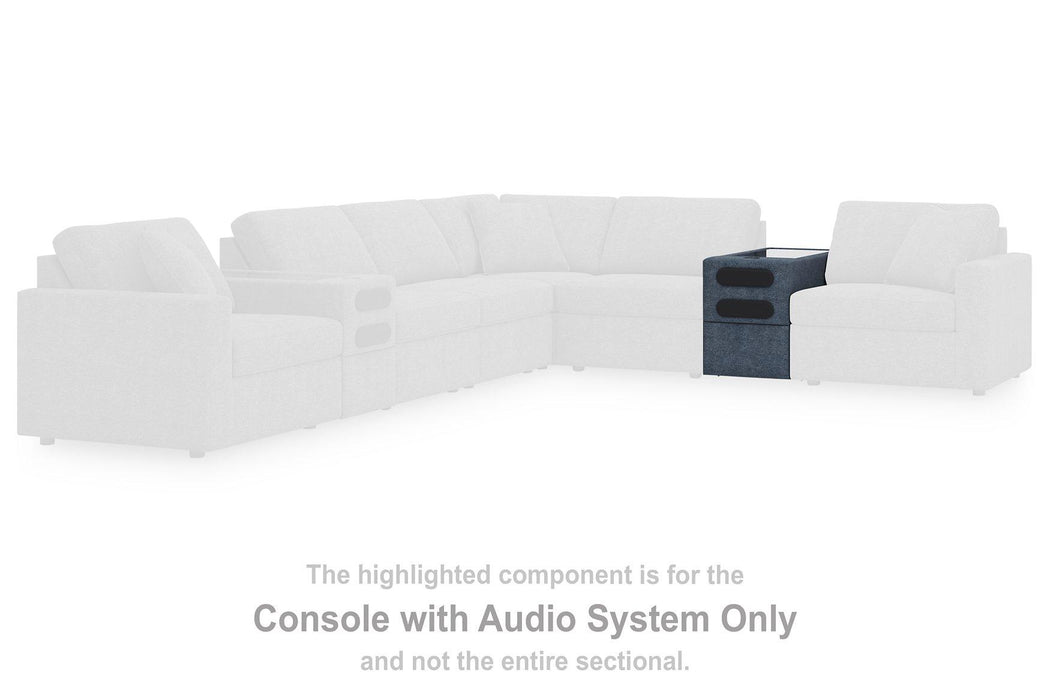 Modmax 5 Piece Sectional with Audio Console - Furniture Bros & Mattress (Bolingbrook, IL)