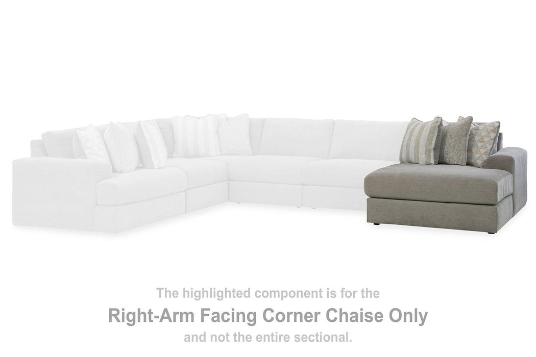 Avaliyah Sectional with Chaise - Furniture Bros & Mattress (Bolingbrook, IL)